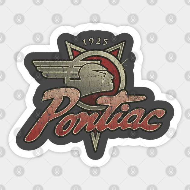 Pontiac Resto-Mod Emblem 1925 Sticker by JCD666